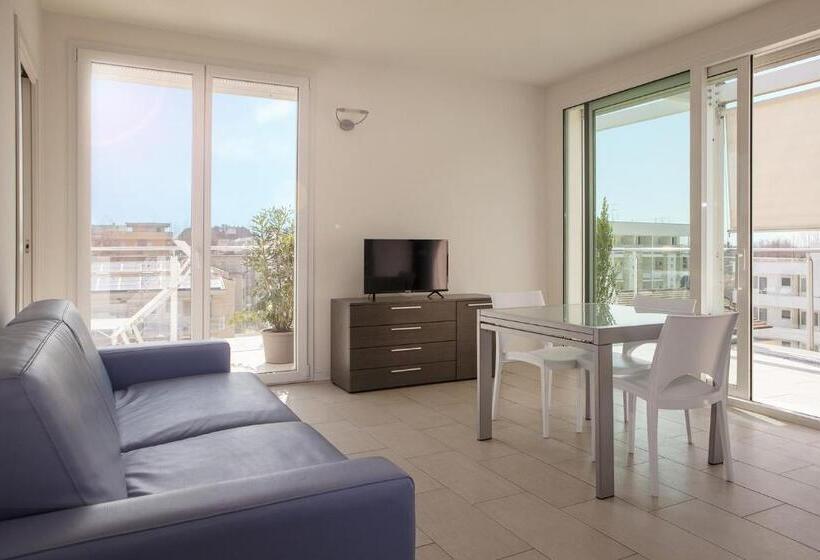 1 Bedroom Penthouse Apartment, Residence Sunrise Cesenatico