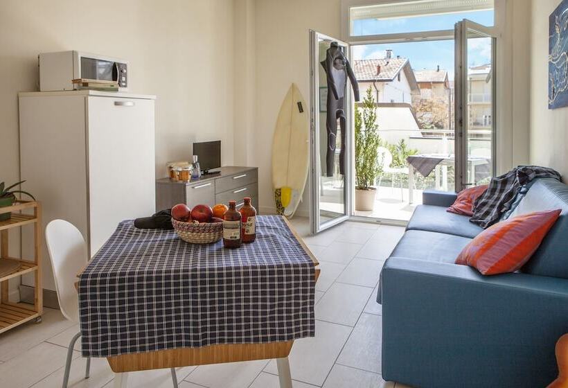 آپارتمان لوکس 1 خوابه, Residence Sunrise Cesenatico