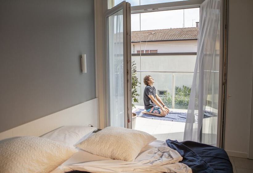 １ベッドルームのデラックスアパートメント, Residence Sunrise Cesenatico