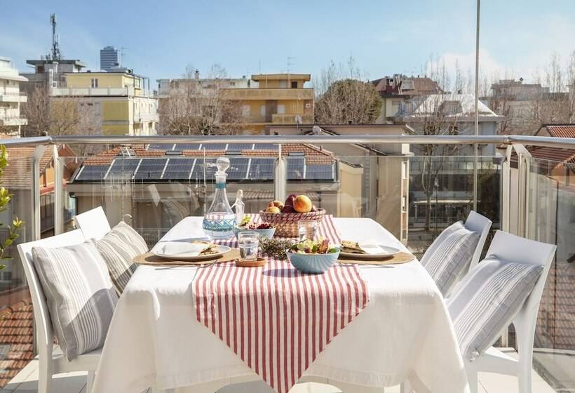 1 Bedroom Penthouse Apartment, Residence Sunrise Cesenatico