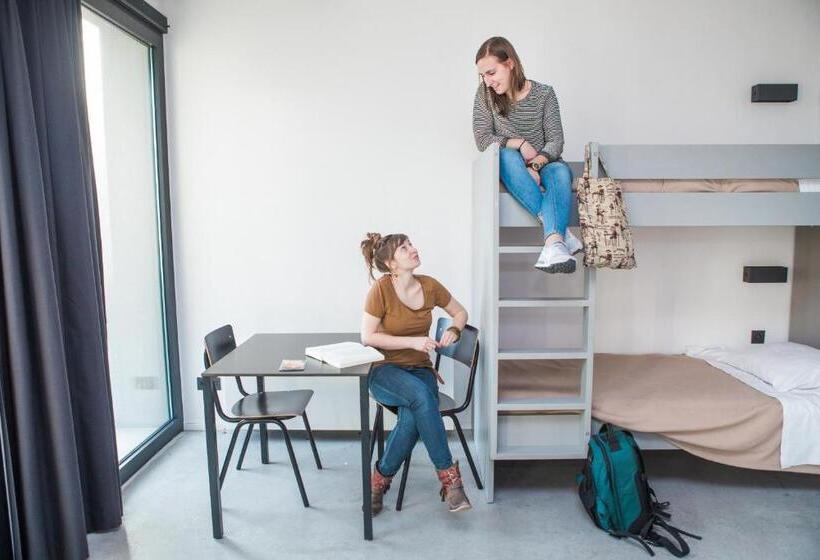 اتاق استاندارد چهار تخته, Antwerp Central Youth Hostel