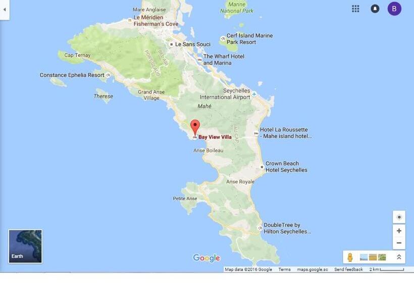 ویلای 1 خوابه با چشمانداز دریا, Seychelles