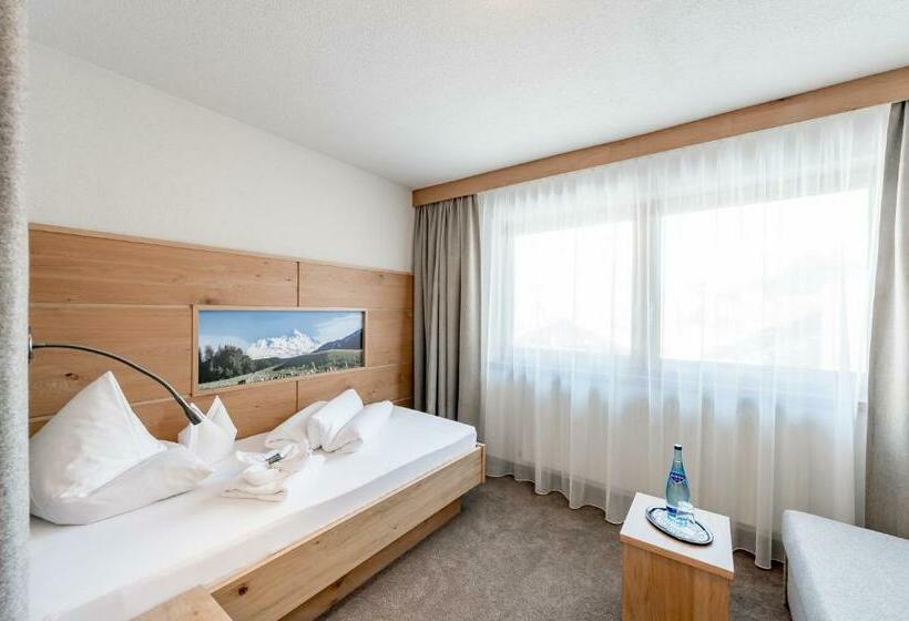 اتاق استاندارد یک نفره, Burghotel Alpenglühn