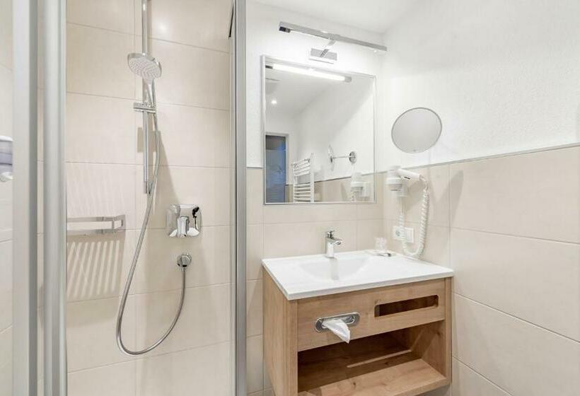 غرفة قياسية فردية, Burghotel Alpenglühn