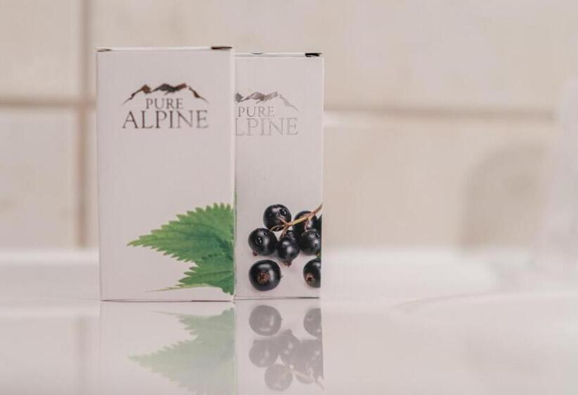 バルコニー付きスタンダードルーム, Burghotel Alpenglühn