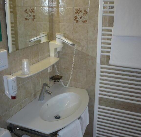 غرفة قياسية فردية مزودة بشُرفة, Garni Noval