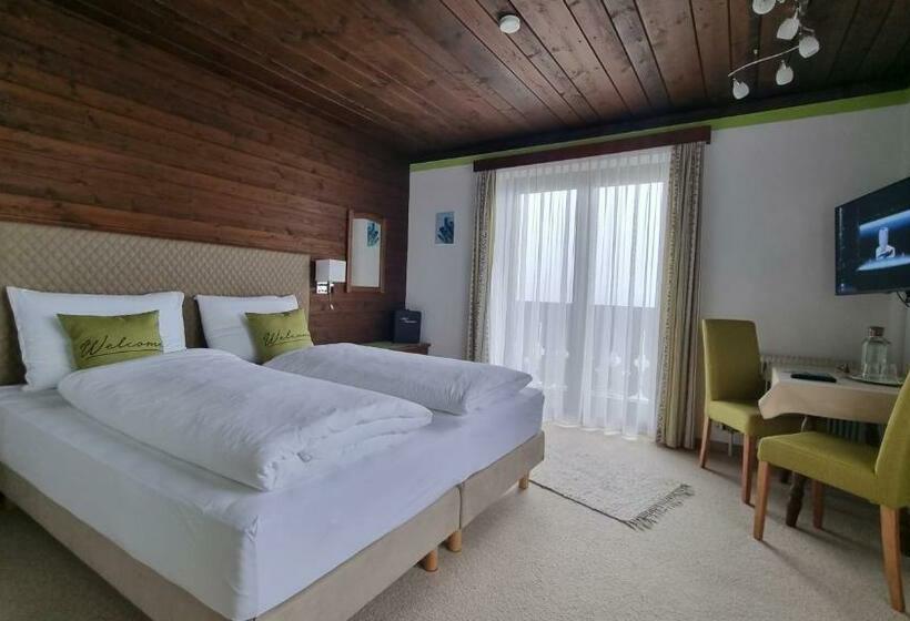 バルコニー付きスタンダードルーム, Pension Schöne Aussicht