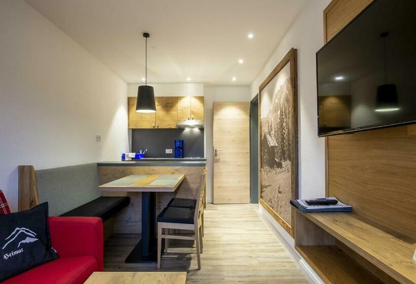 شقة غرفتين نوم مزودة بتراس, Gästehaus Boersch