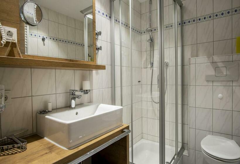 شقة غرفتين نوم مزودة بتراس, Gästehaus Boersch