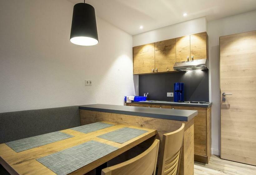 شقة غرفتين نوم مزودة بتراس, Gästehaus Boersch