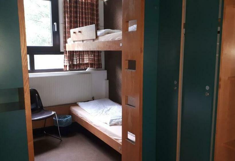 חדר סטנדרטי לארבעה עם חדר אמבטיה משותף, Jugendherberge Innsbruck Youth Hostel