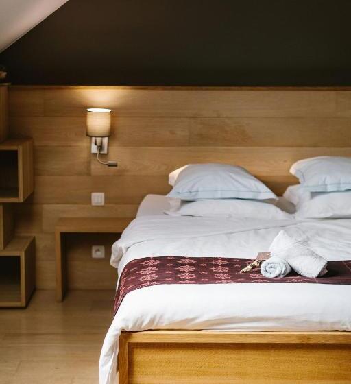 Номер Стандарт в Мансарде, B&b L Echappée Belle Welness Spa Et Table D Hôtes