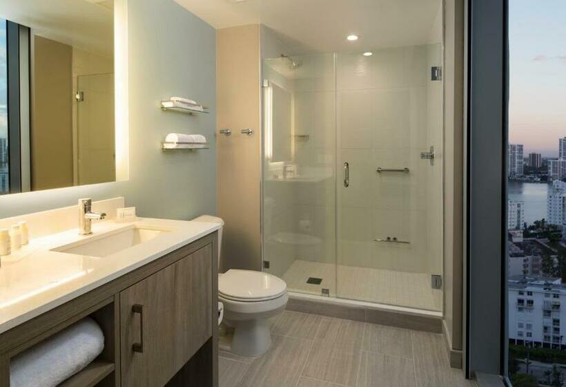 إستوديو قياسى سرير كينج, Residence Inn Miami Sunny Isles Beach