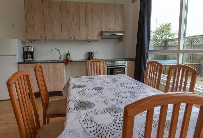 آپارتمان 1 خوابه با تراس, Hótel Skógafoss By Ej Hotels