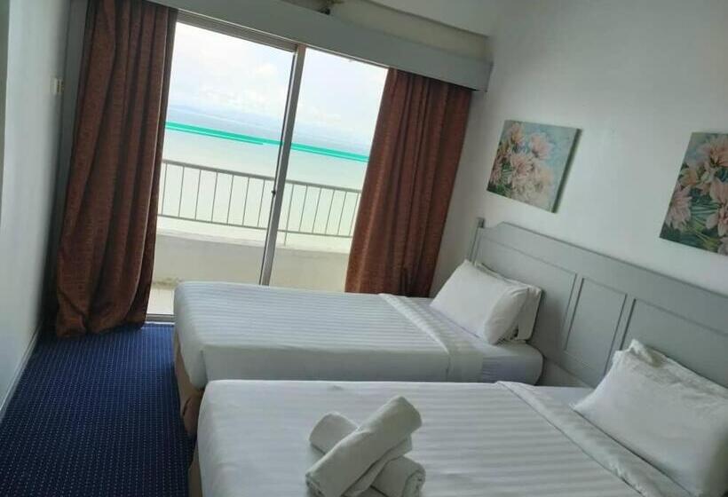 جناح غرفتين نوم, Beachfront Sea View Penang