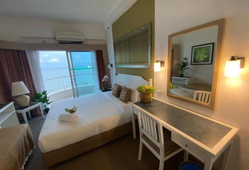 Deluxe Suite Sea View, Seaview Deluxe@rainbow Paradise Tg Bungah 4 6pax