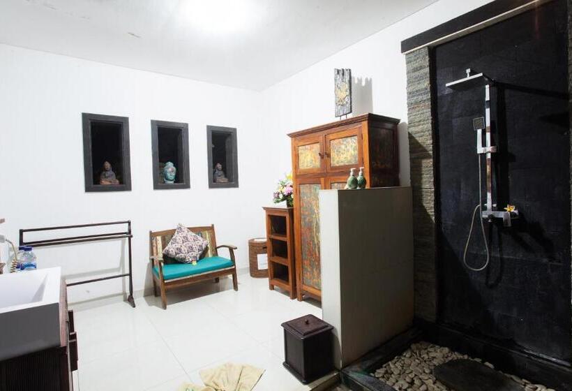 חדר סטנדרט נוף לגינה, Kts Balinese Villas