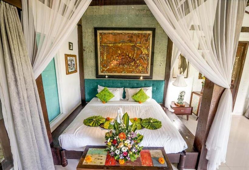 발코니 디럭스 룸, Kts Balinese Villas