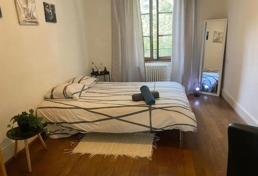 マウンテンビュースタンダードルーム, Chambre Double Vue Lac Montreux Centre
