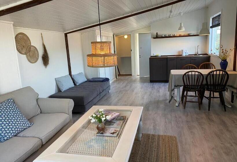 شقة غرفة نوم واحدة مزودة بشُرفة, Liseleje Bade