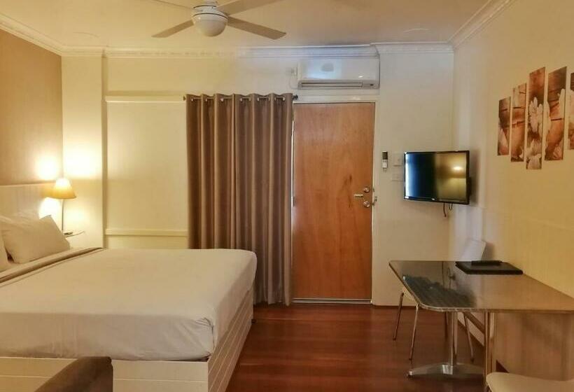 חדר דחוקס עם מיטת קינג, Ringtails Motel