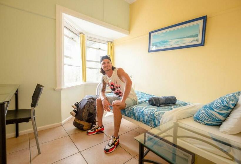 غرفة قياسية فردية حمام مشترك, Ozzie Pozzie Backpackers   Port Macquarie Yha