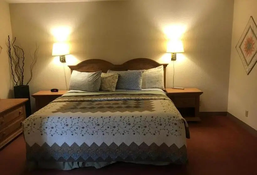 キングサイズベッドのデラックスルーム, Country Lodge Inn