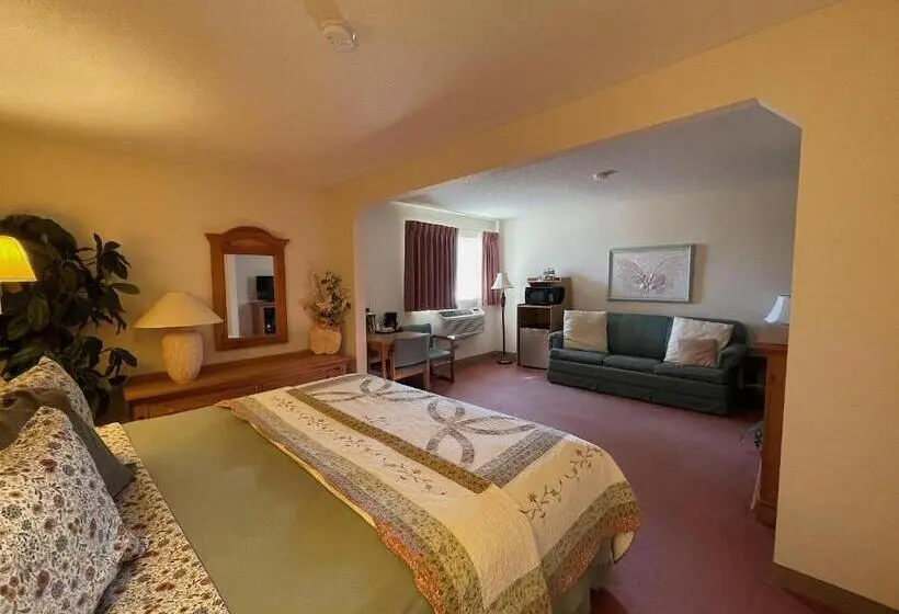 キングサイズベッドのデラックスルーム, Country Lodge Inn