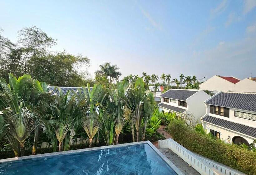 اتاق لوکس با بالکن, én Garden Resort Hoian