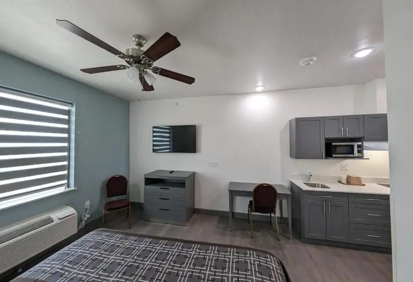 デラックススタジオ, Texas Bungalows Hotel And Hotel Que At I35 Austin Pflugerville