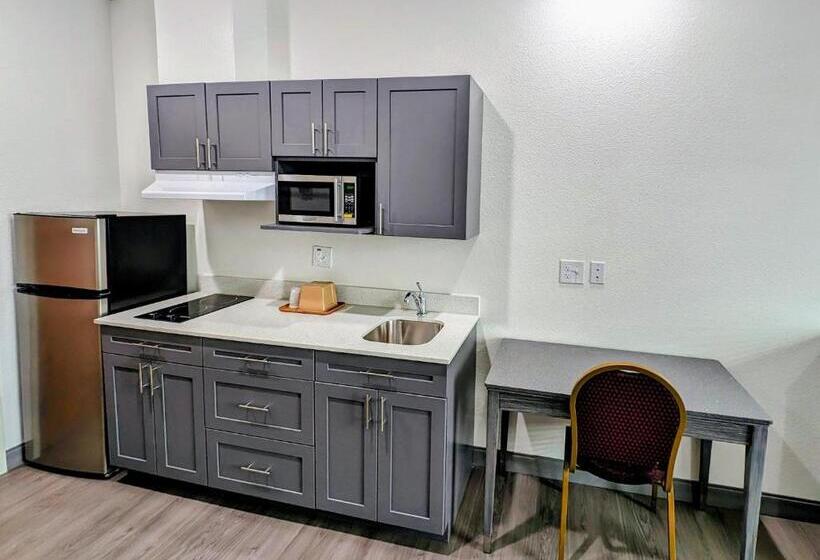 디럭스 스튜디오, Texas Bungalows Hotel And Hotel Que At I35 Austin Pflugerville