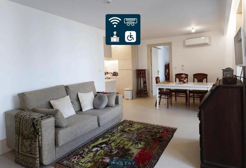 テラス付き１ベッドルームアパートメント, Mystay   Casa Matriz Séc Xvi