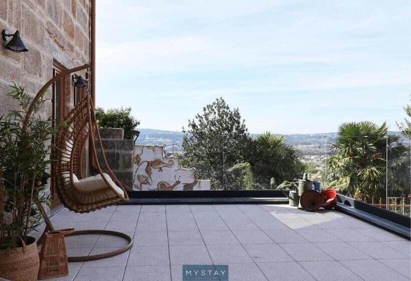 テラス付き１ベッドルームアパートメント, Mystay   Casa Matriz Séc Xvi