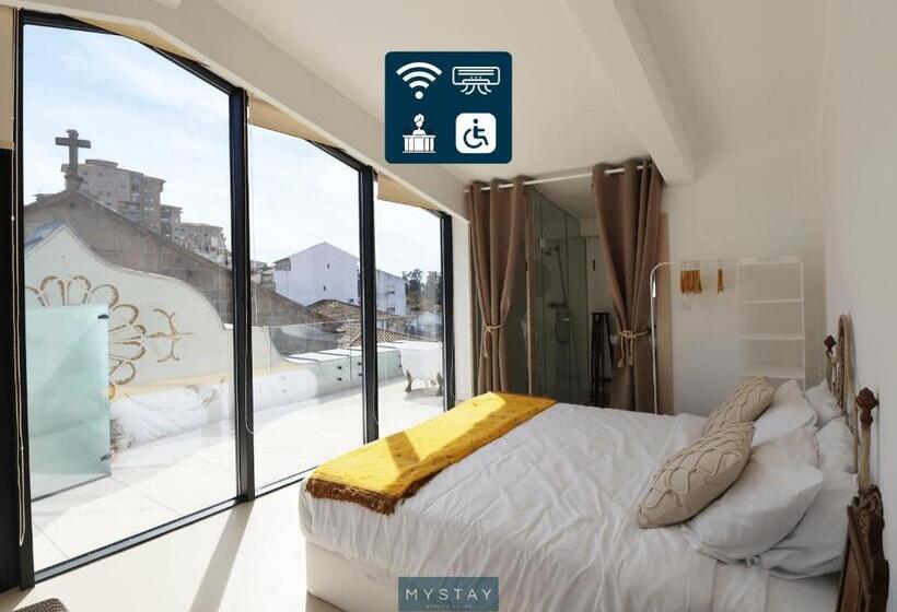 バルコニー付きデラックスルーム, Mystay   Casa Matriz Séc Xvi