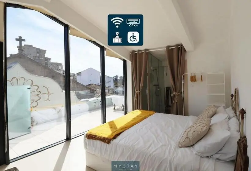 اتاق لوکس با بالکن, Mystay   Casa Matriz Séc Xvi