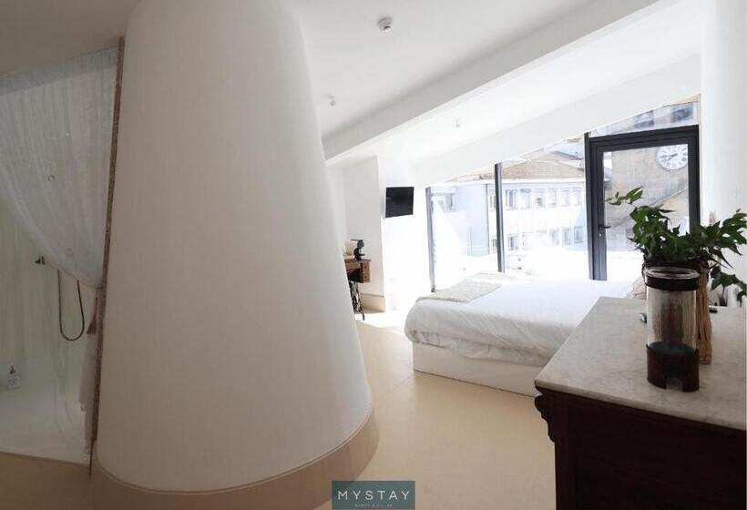 带阳台的豪华间, Mystay   Casa Matriz Séc Xvi