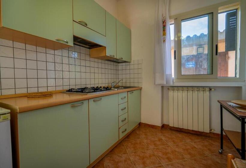 آپارتمان 1 خوابه با تراس, Agriturismo Il Poderino