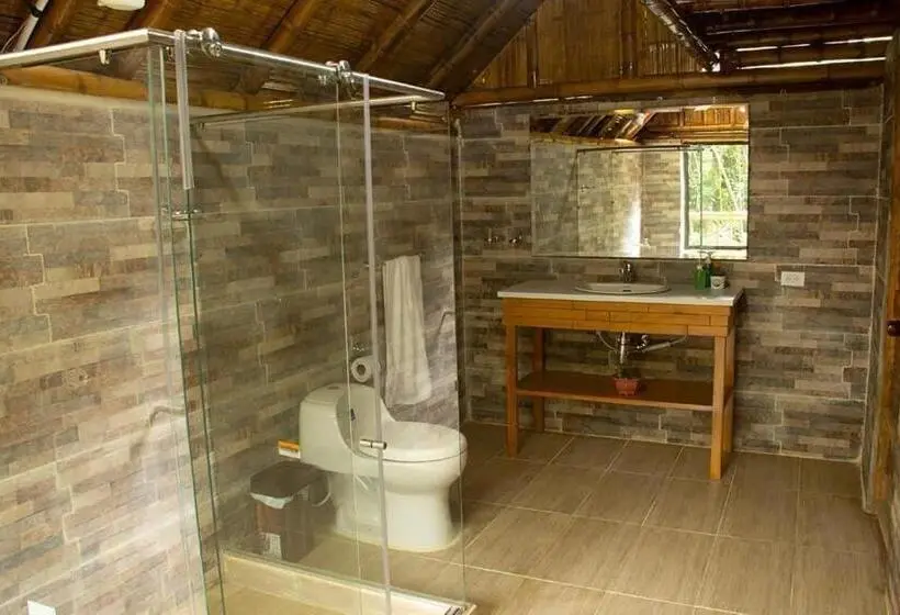 家族用バンガロー, Cabañas Monteleón Paicol Huila