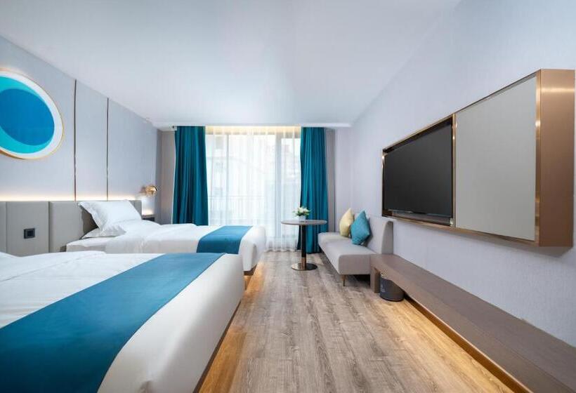 디럭스 룸, Poltton International Hotel   Huizhou University Of Economics