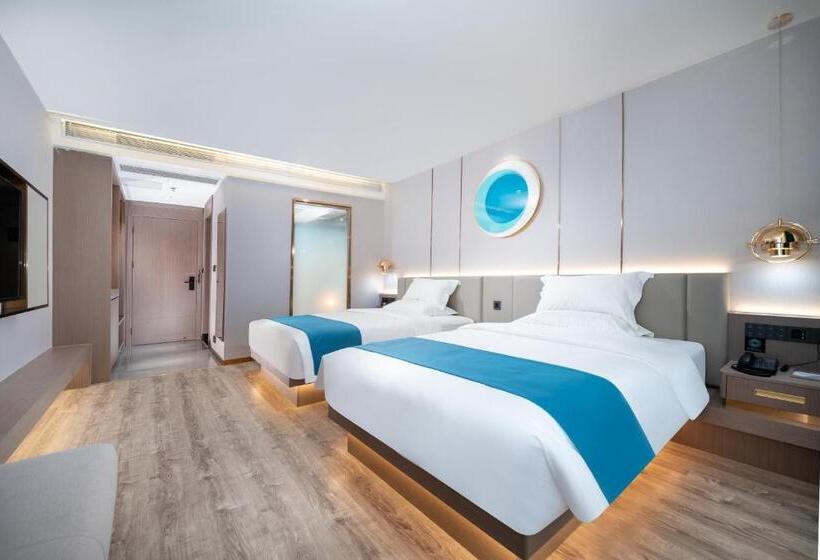 디럭스 룸, Poltton International Hotel   Huizhou University Of Economics