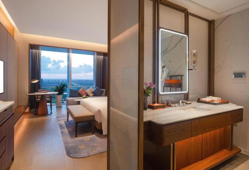 חדר סופריור עם מיטת קינג, Suzhou International Conference