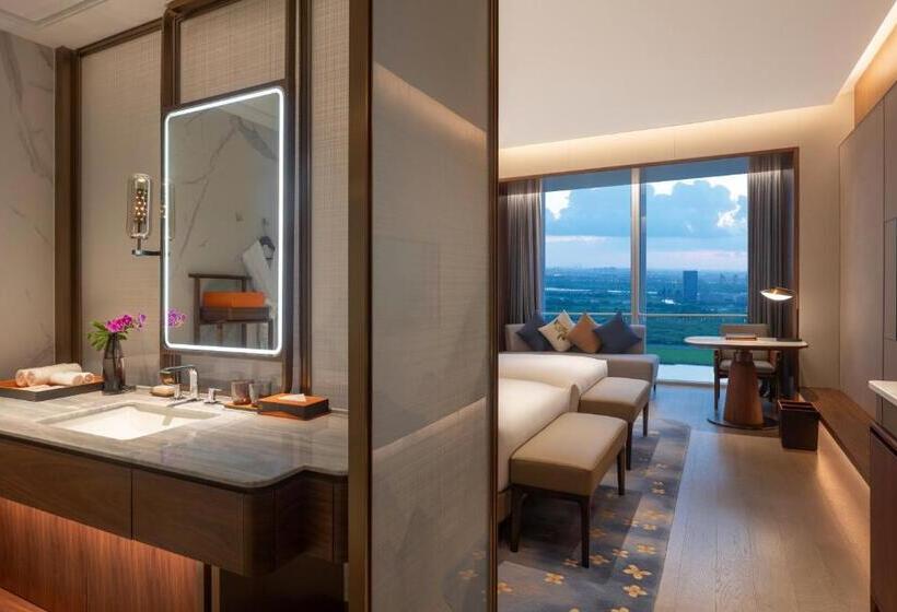 חדר דלוקס נוף לאגם, Suzhou International Conference