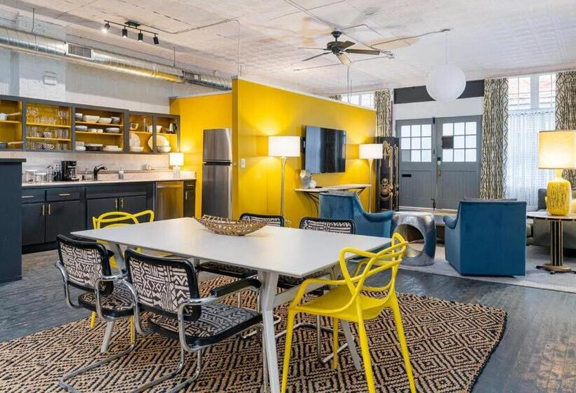 １ベッドルームアパートメント, Elegant Edgy Loft