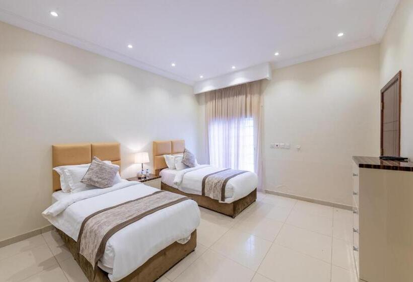 جناح غرفتين نوم, منتجع الوفاء درة العروس للعائلات فقط