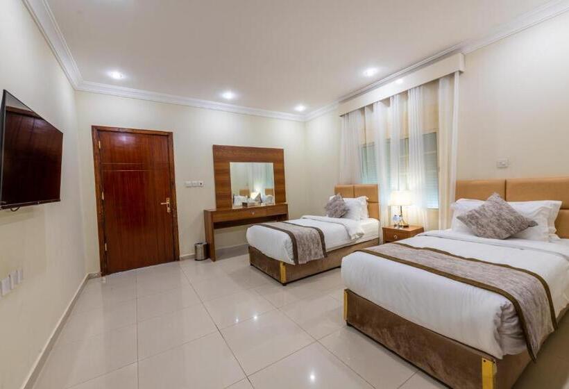 جناح غرفتين نوم, منتجع الوفاء درة العروس للعائلات فقط