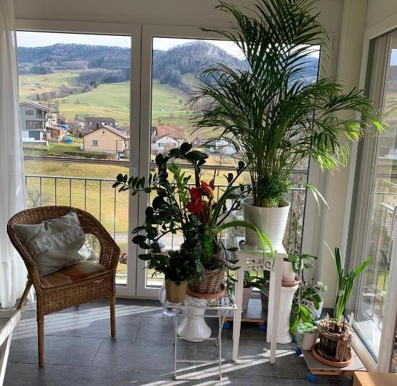 חדר סטנדרט נוף להרים, Chez Svanette B&b Villa Sonnglück