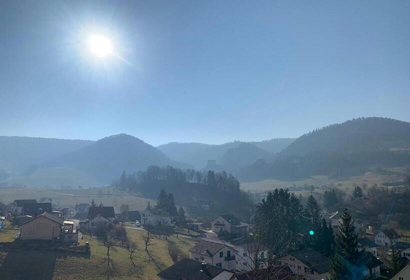 חדר סטנדרט נוף להרים, Chez Svanette B&b Villa Sonnglück