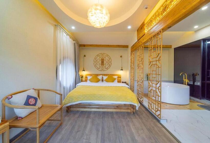 キングサイズベッドのスタンダードルーム, Gegehouse   Lijiang Old Town