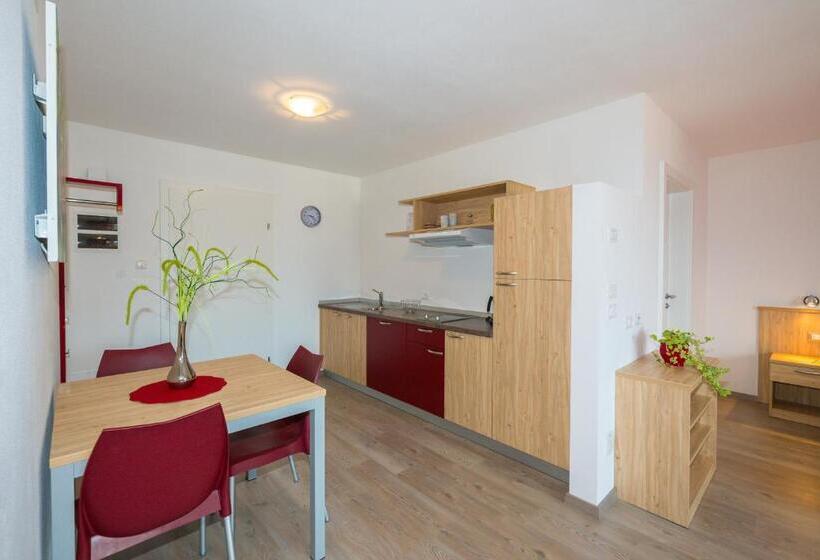 شقة غرفة واحدة, Gasserhof Garni & Apartment