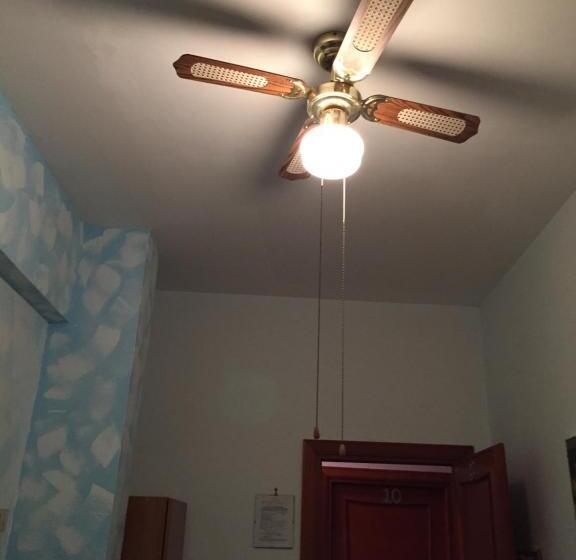 标准单人间共用浴室, Albergo Anna